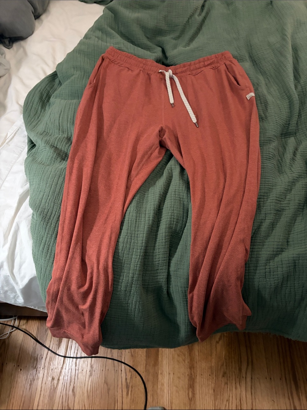 Vuori Performance Jogger - L, Heather pink - Picture 2 of 4